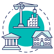 EDIFICIOS PÚBLICOS, CORPORATIVOS Y PRIVADOS